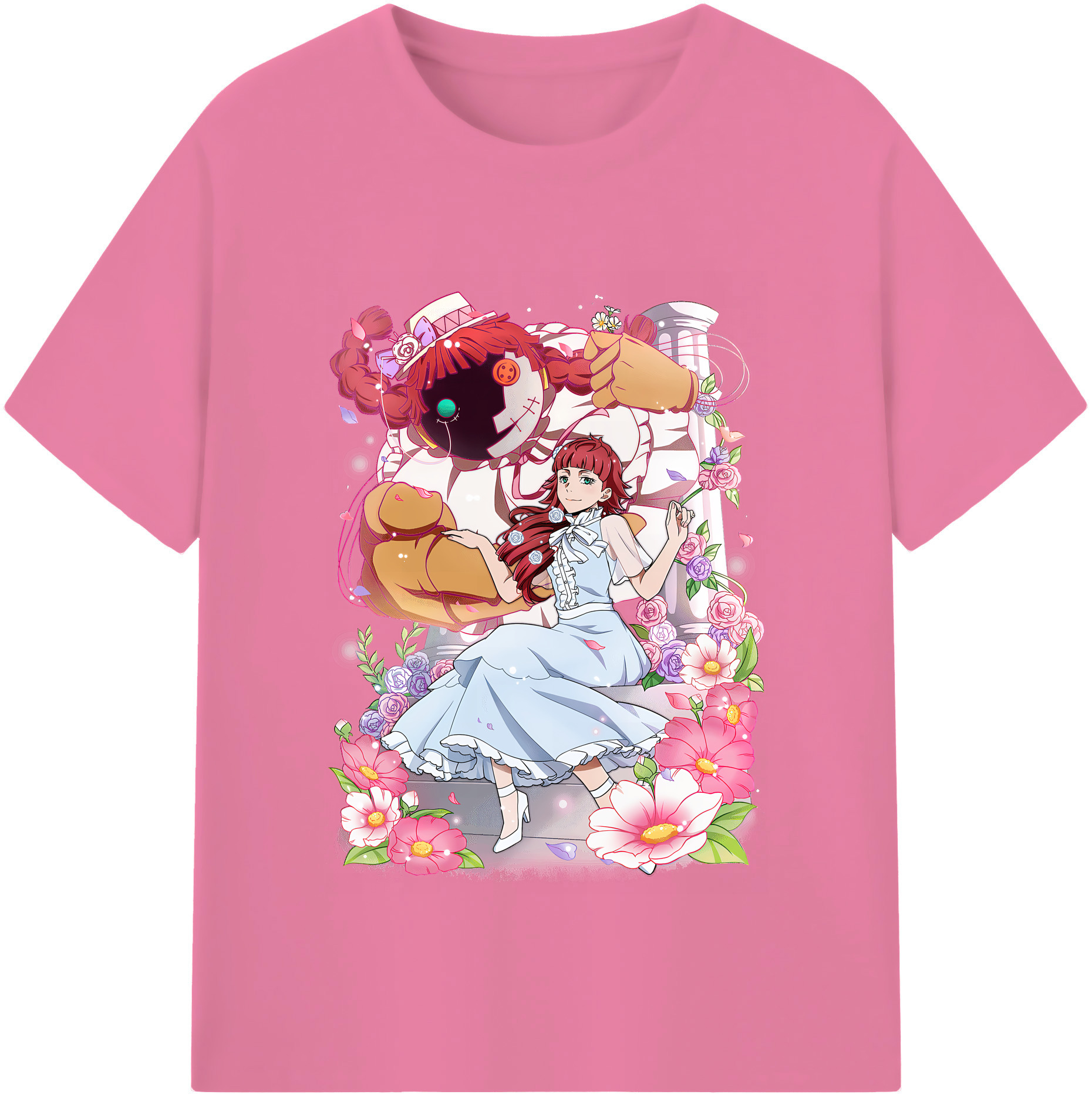 （画像用） 文豪ストレイドッグス Bungo Stray Dogs 綿100％半袖Tシャツ（フロントプリント）